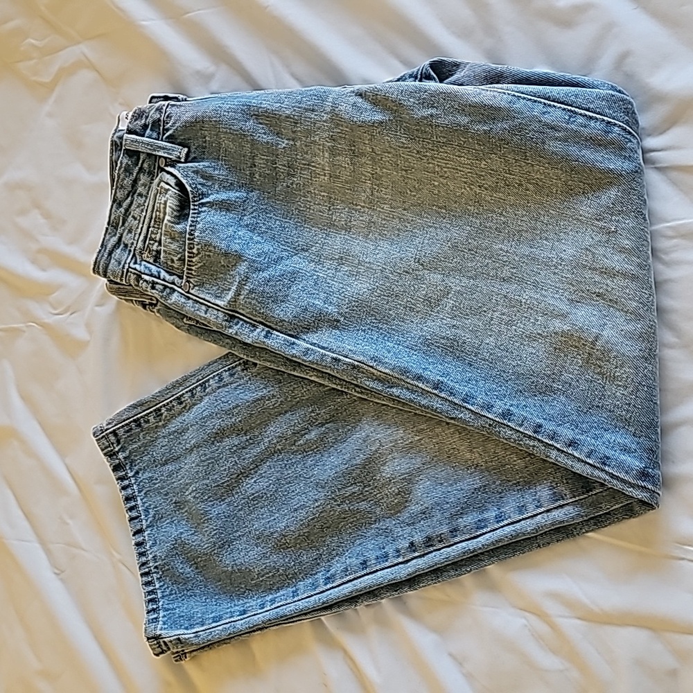 Just Black Denim Sz 24 100% Cotton Light Wash
